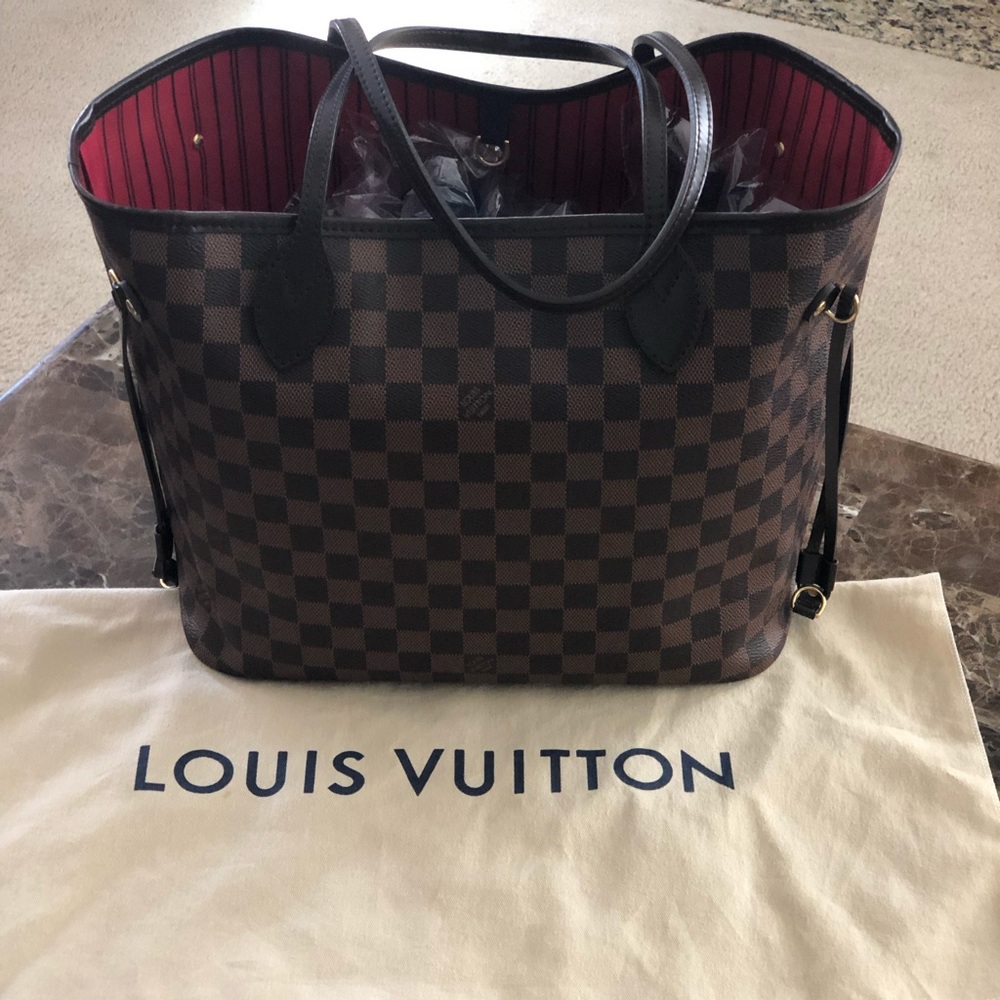 Louis Vuitton Damier Eben Neverfull MM